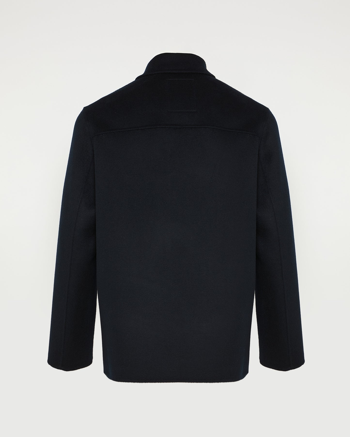Workwear jacket in double-sided wool-cashmere fabric -Yves Salomon - New spring summer collection