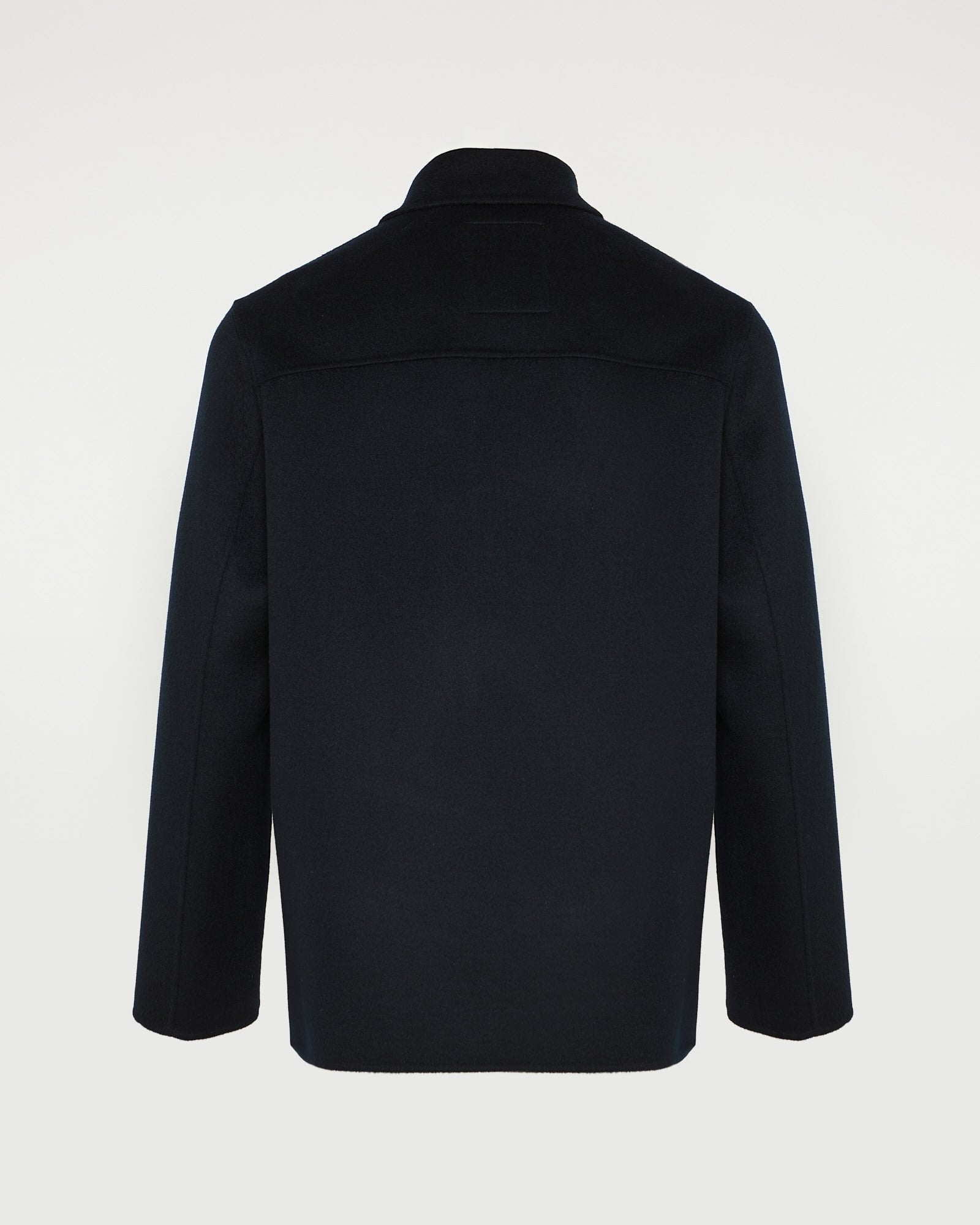 Workwear jacket in double-sided wool-cashmere fabric -Yves Salomon - New spring summer collection