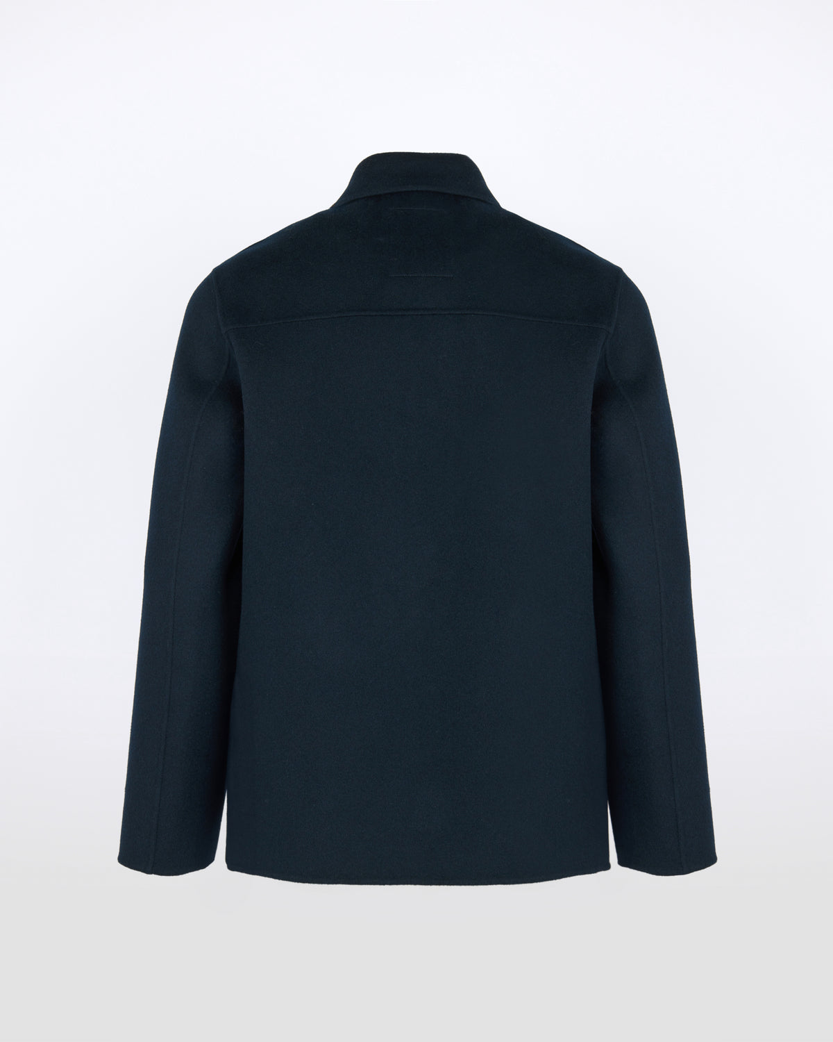 Workwear jacket in double-sided wool-cashmere fabric - Yves Salomon - New Fall/Winter Collection