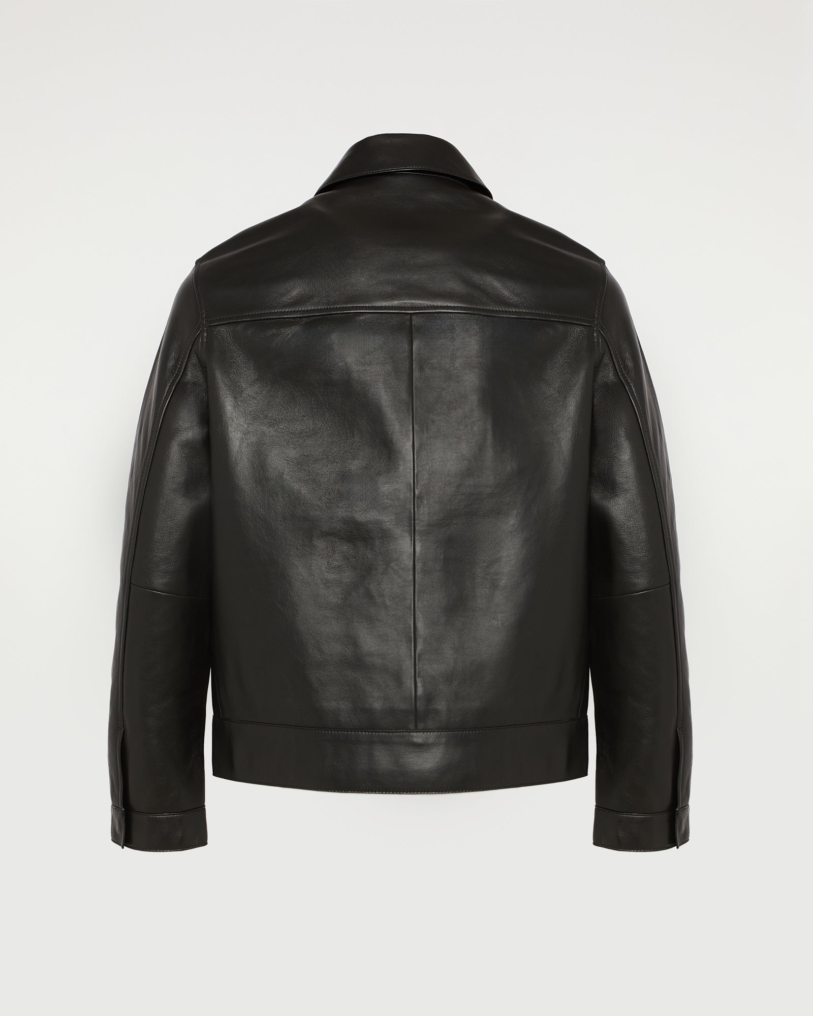 Lamb leather jacket with nappa finish -Yves Salomon - New spring summer collection