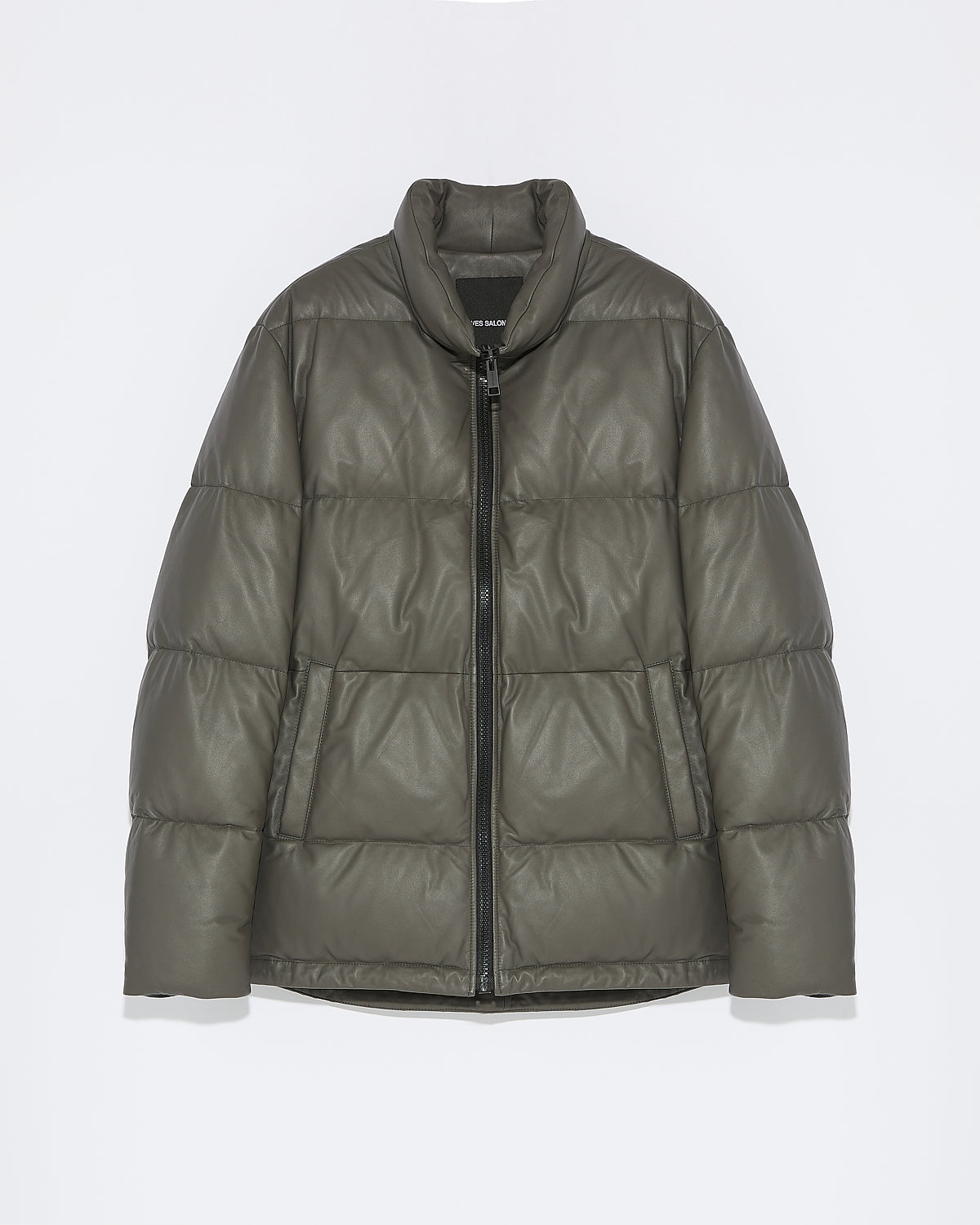Leather down jacket-Yves Salomon-Winter sale & boxing day