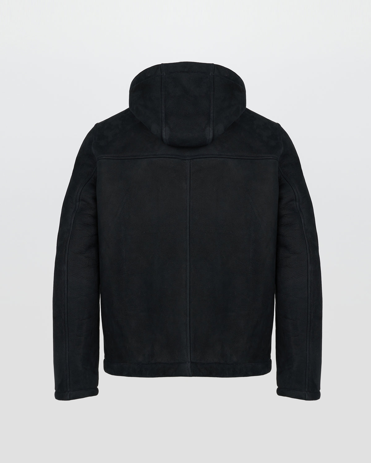 Suede shearling hoodie with curly wool - Yves Salomon - New Fall/Winter Collection