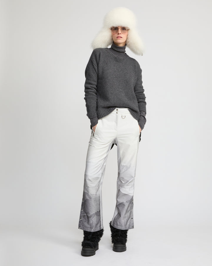 Wide leg ski trousers -Yves Salomon