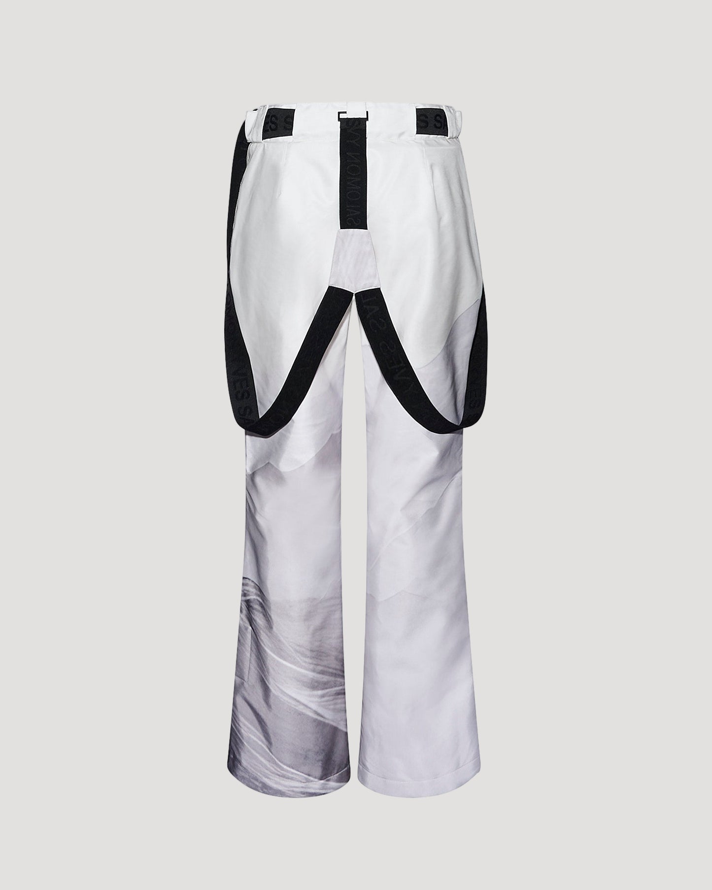 Wide leg ski trousers