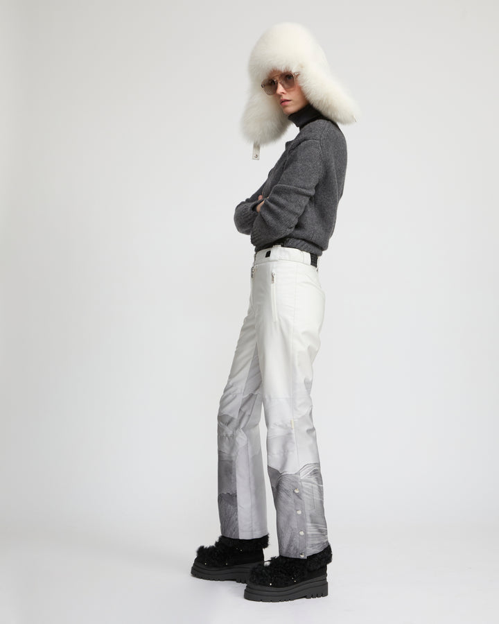 Wide leg ski trousers -Yves Salomon