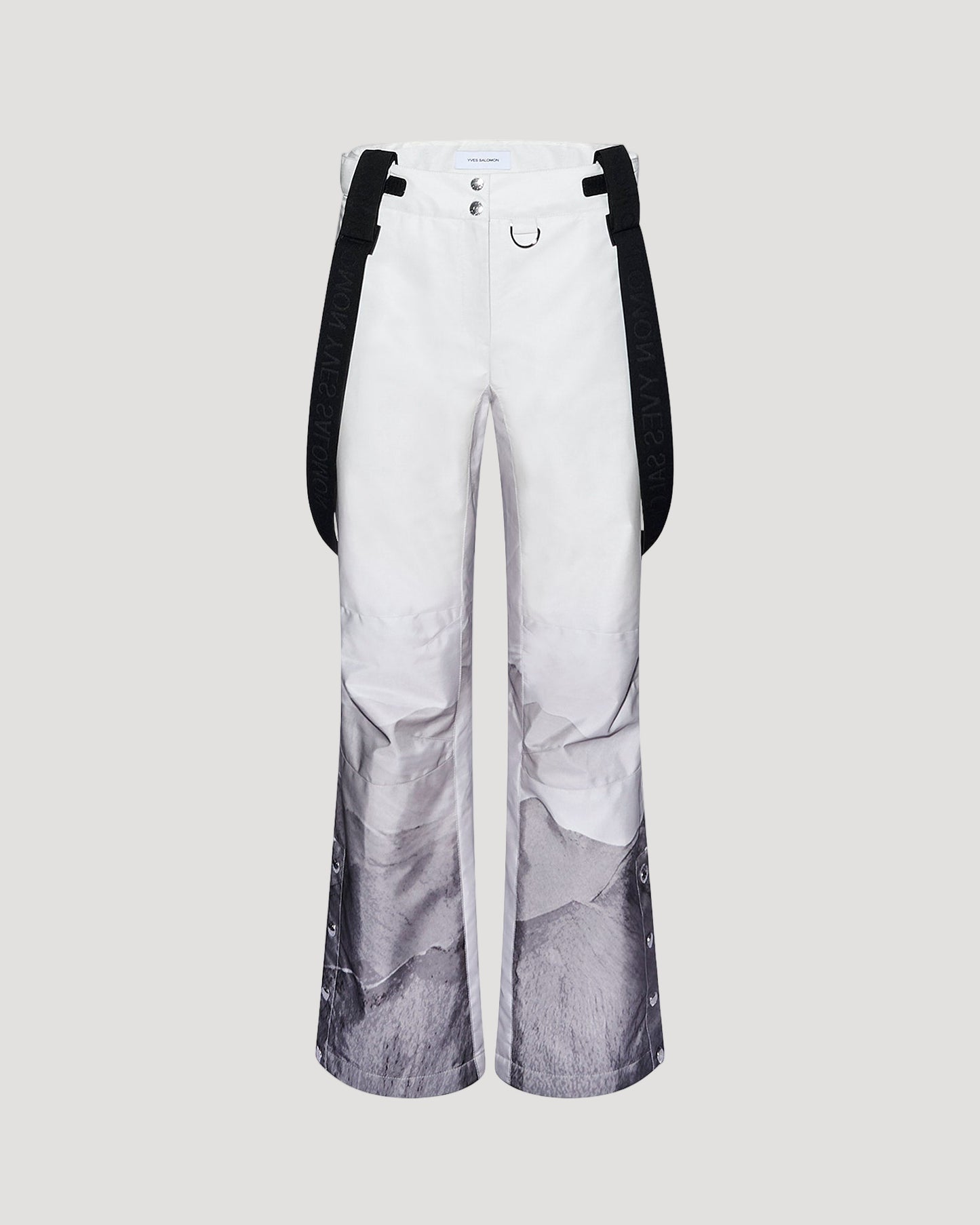 Wide leg ski trousers