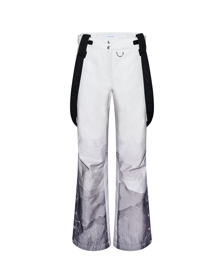 Wide leg ski trousers