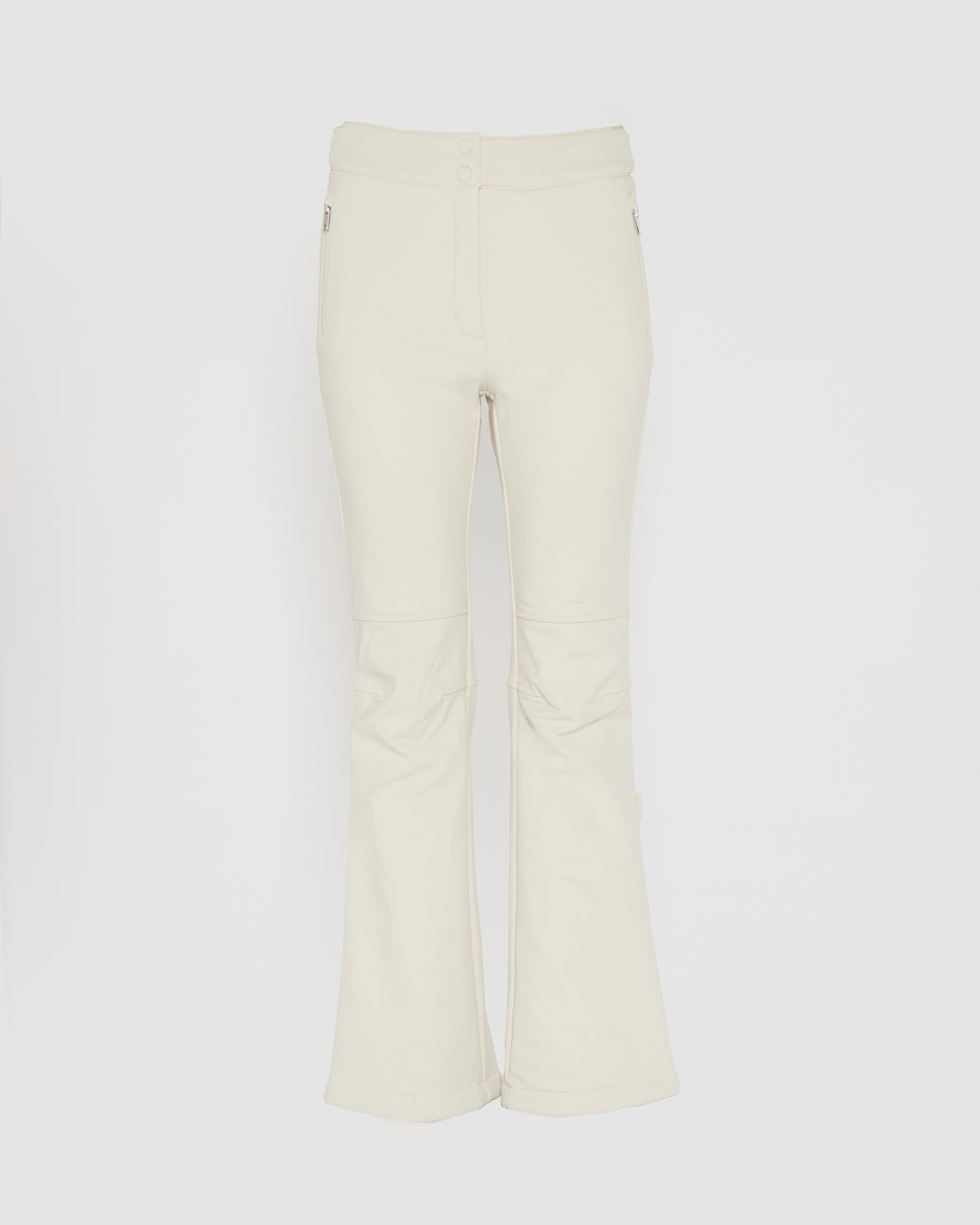 Softshell fabric flared fitted ski trousers -Yves Salomon