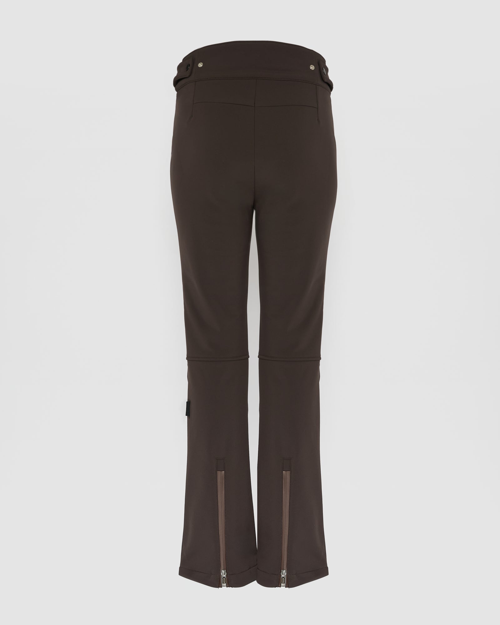 Softshell fabric flared fitted ski trousers -Yves Salomon