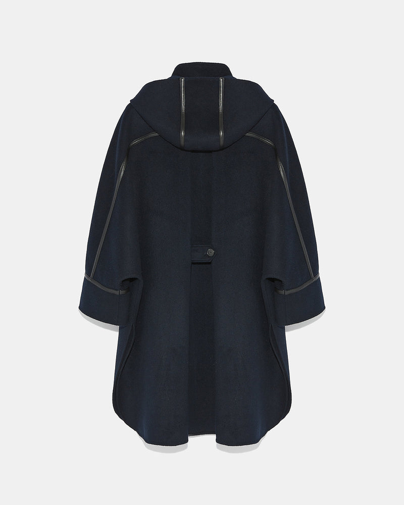 Double-sided cashmere blend hooded cape-Yves Salomon-Winter sale & boxing day