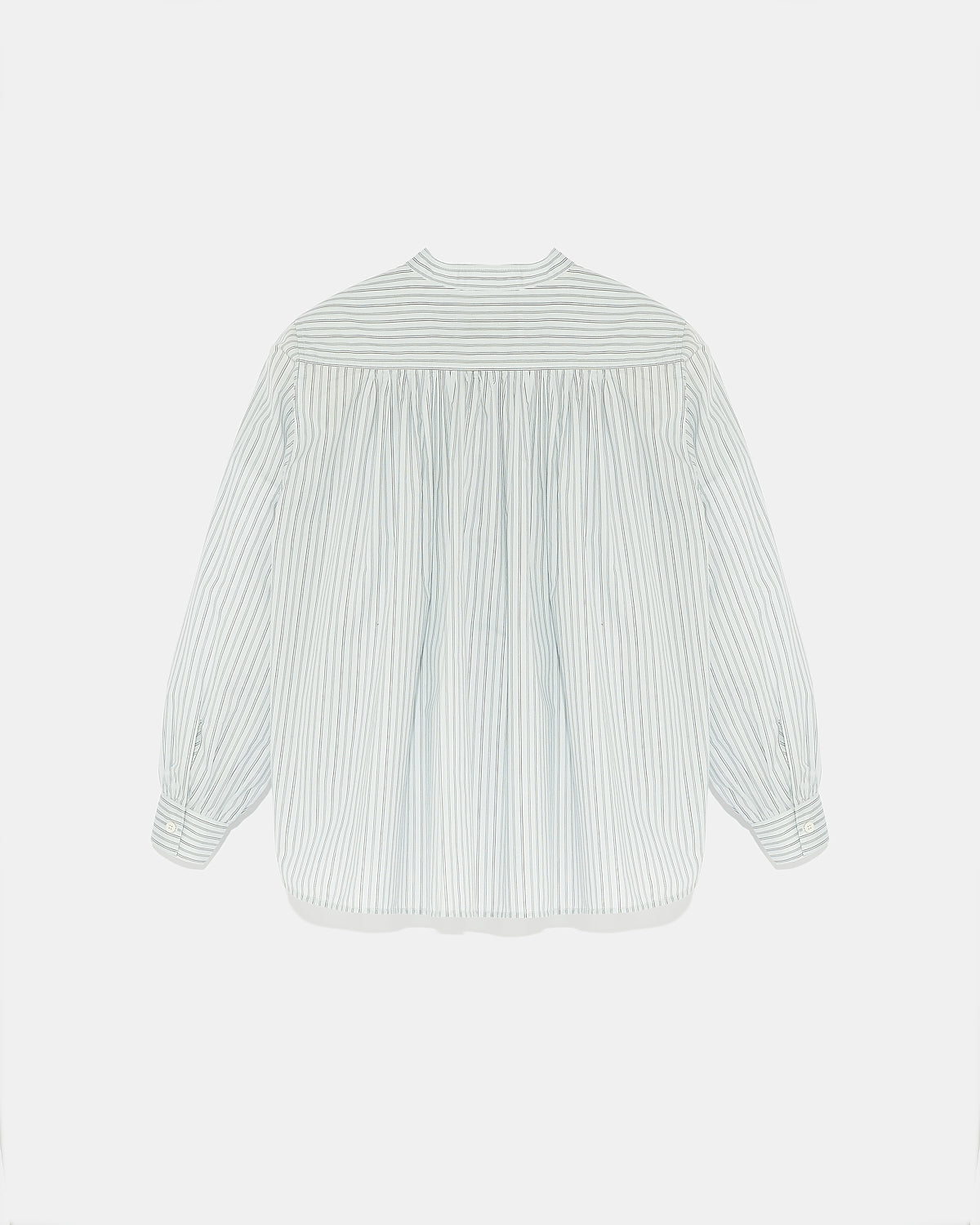 Pleated cotton-blend shirt-Yves Salomon-Winter sale & boxing day