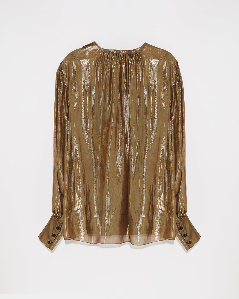 Lamé top-Yves Salomon-Winter sale & boxing day