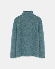 Cashmere funnel neck jumper
