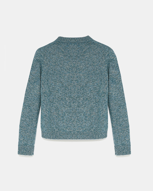 Cashmere round neck jumper-Yves Salomon-Winter sale & boxing day