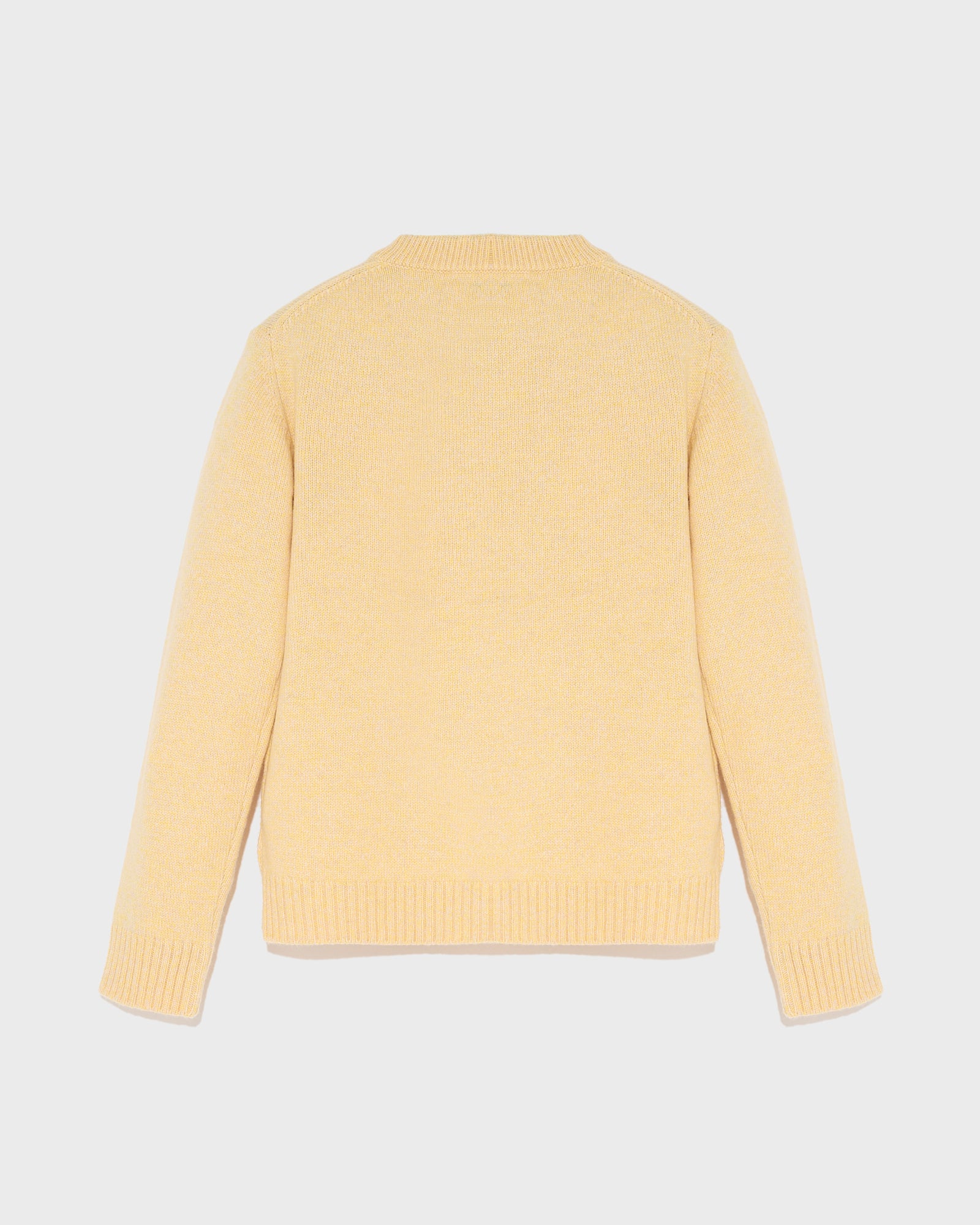 Cashmere round neck jumper-Yves Salomon-Winter sale & boxing day