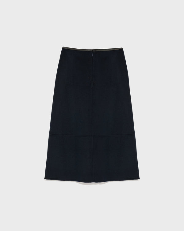 Double-sided cashmere blend skirt-Yves Salomon-Winter sale & boxing day