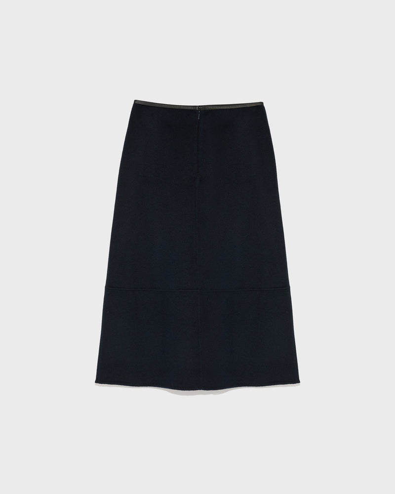 Double-sided cashmere blend skirt-Yves Salomon-Winter sale & boxing day