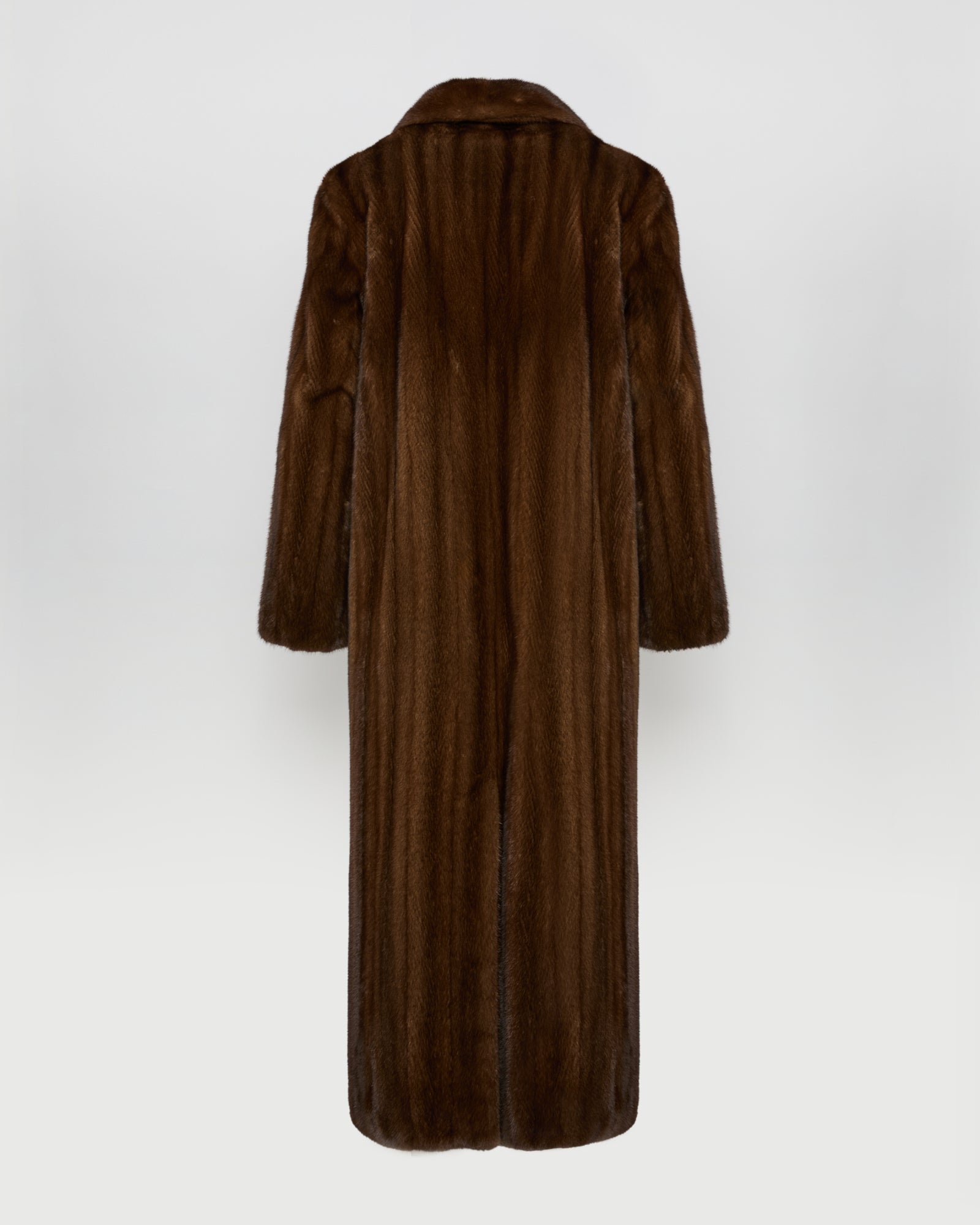 Long Coat in Long-Haired Mink -Yves Salomon