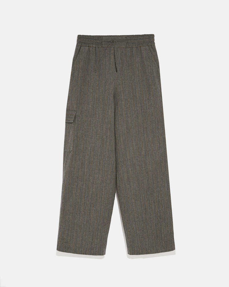 Flannel cargo trousers-Yves Salomon-Winter sale & boxing day