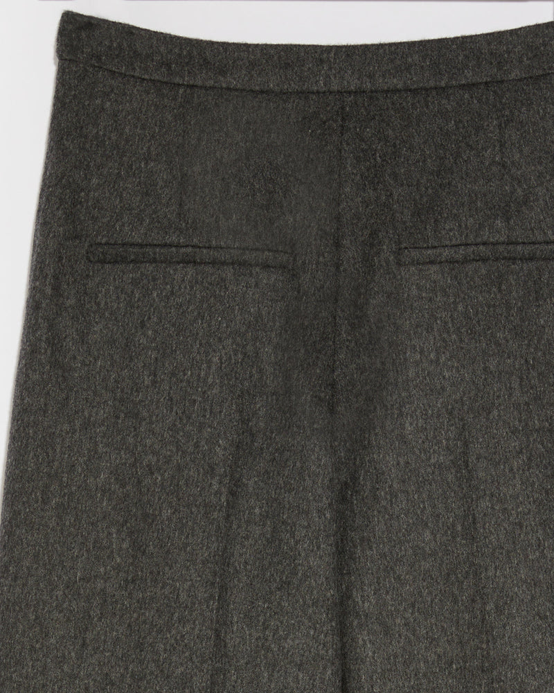 Flannel tailored trousers-Yves Salomon-Winter sale & boxing day