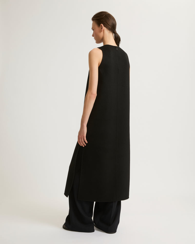Long double-sided cashmere blend dress-Yves Salomon-Winter sale & boxing day