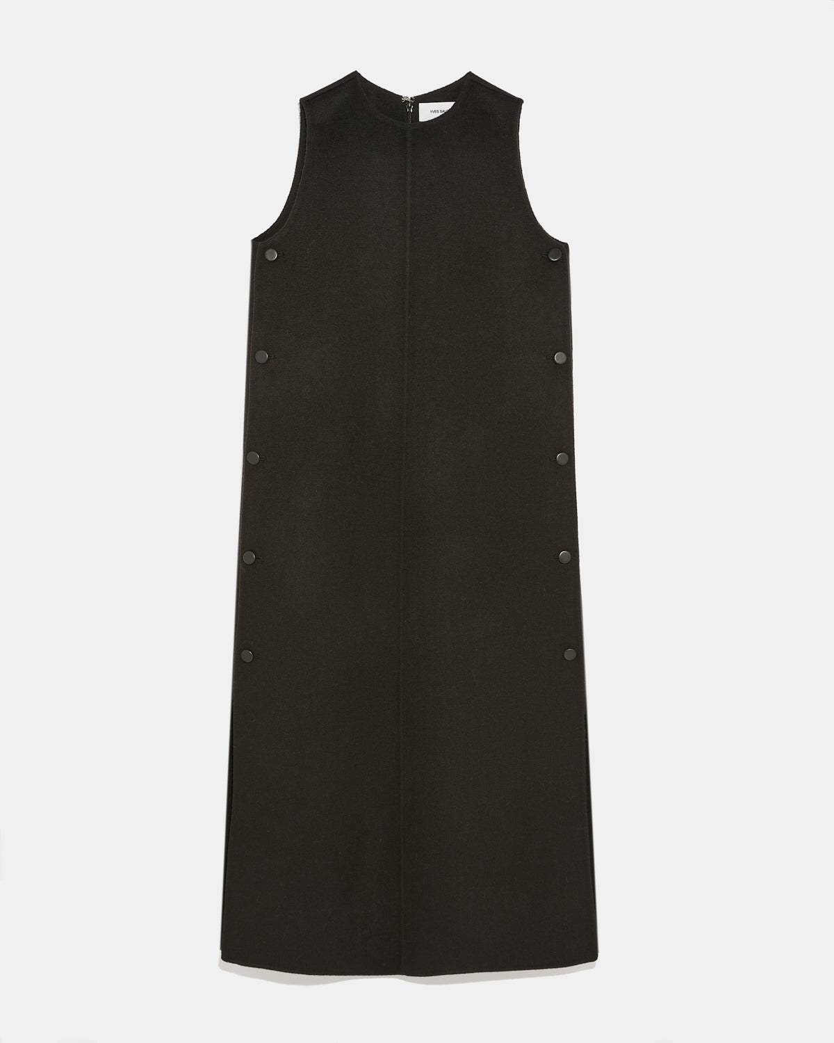 Long double-sided cashmere blend dress-Yves Salomon-Winter sale & boxing day