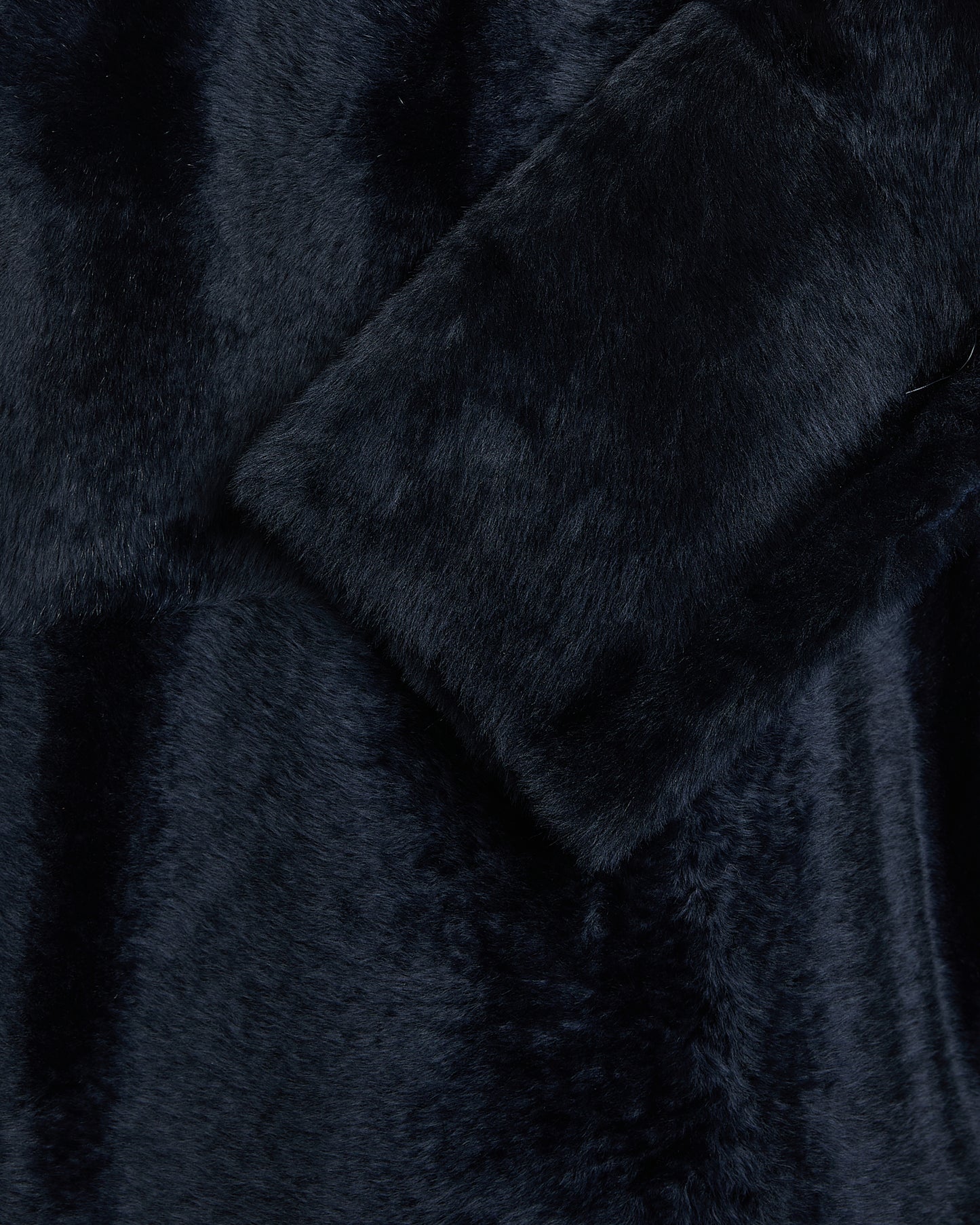 Shearling pea jacket