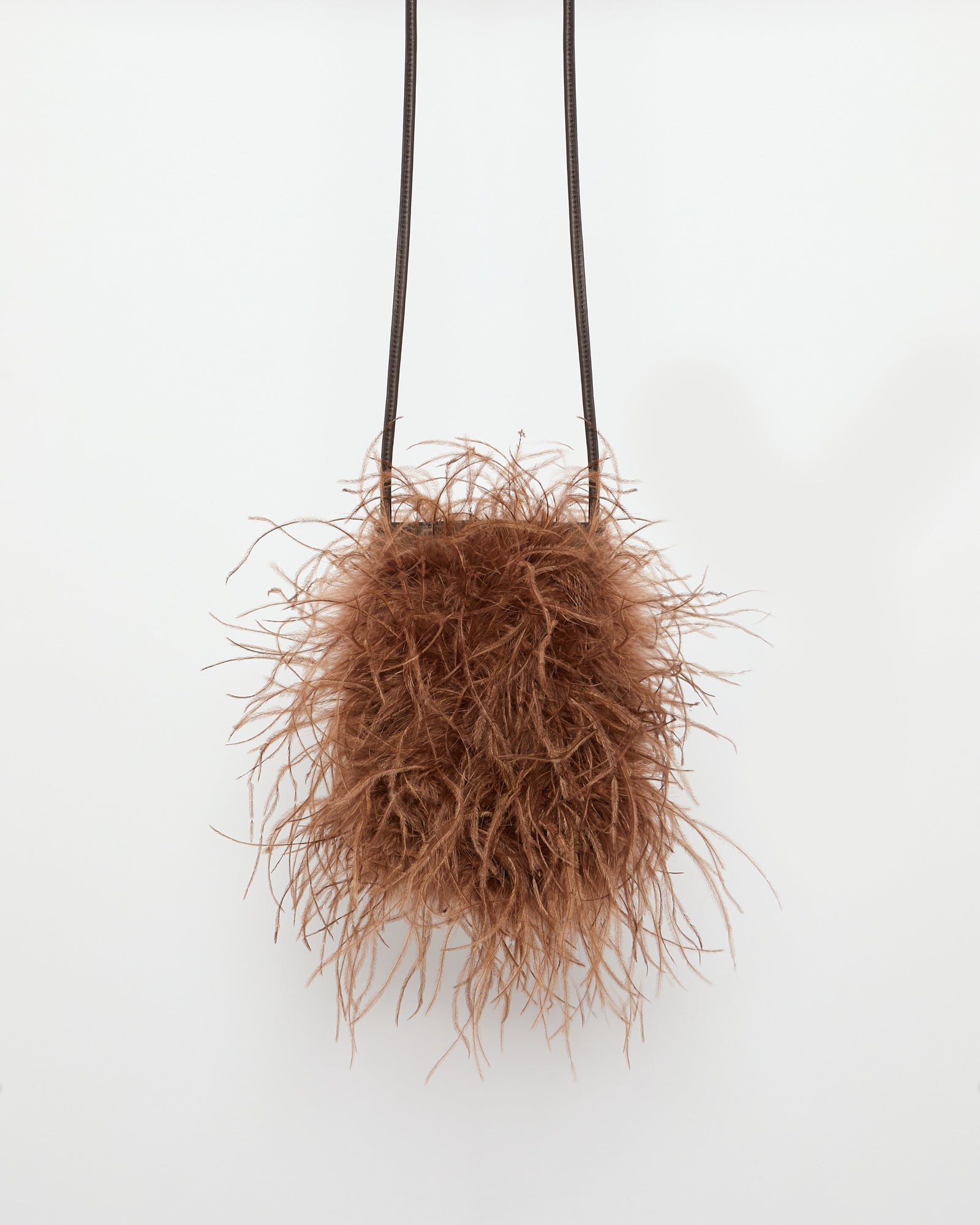 Ostrich Feather Phone Case -Yves Salomon - New spring summer collection