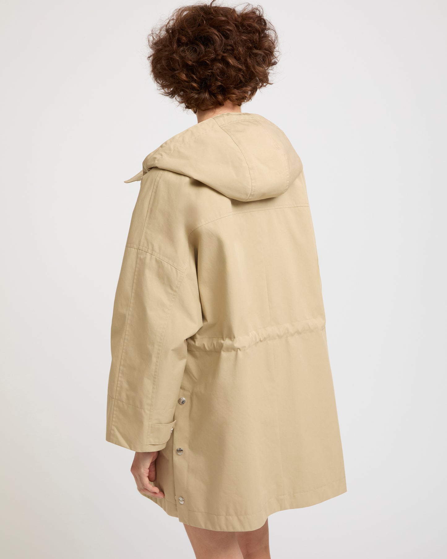 Waterproof cotton-blend hooded parka -Yves Salomon - New spring summer collection