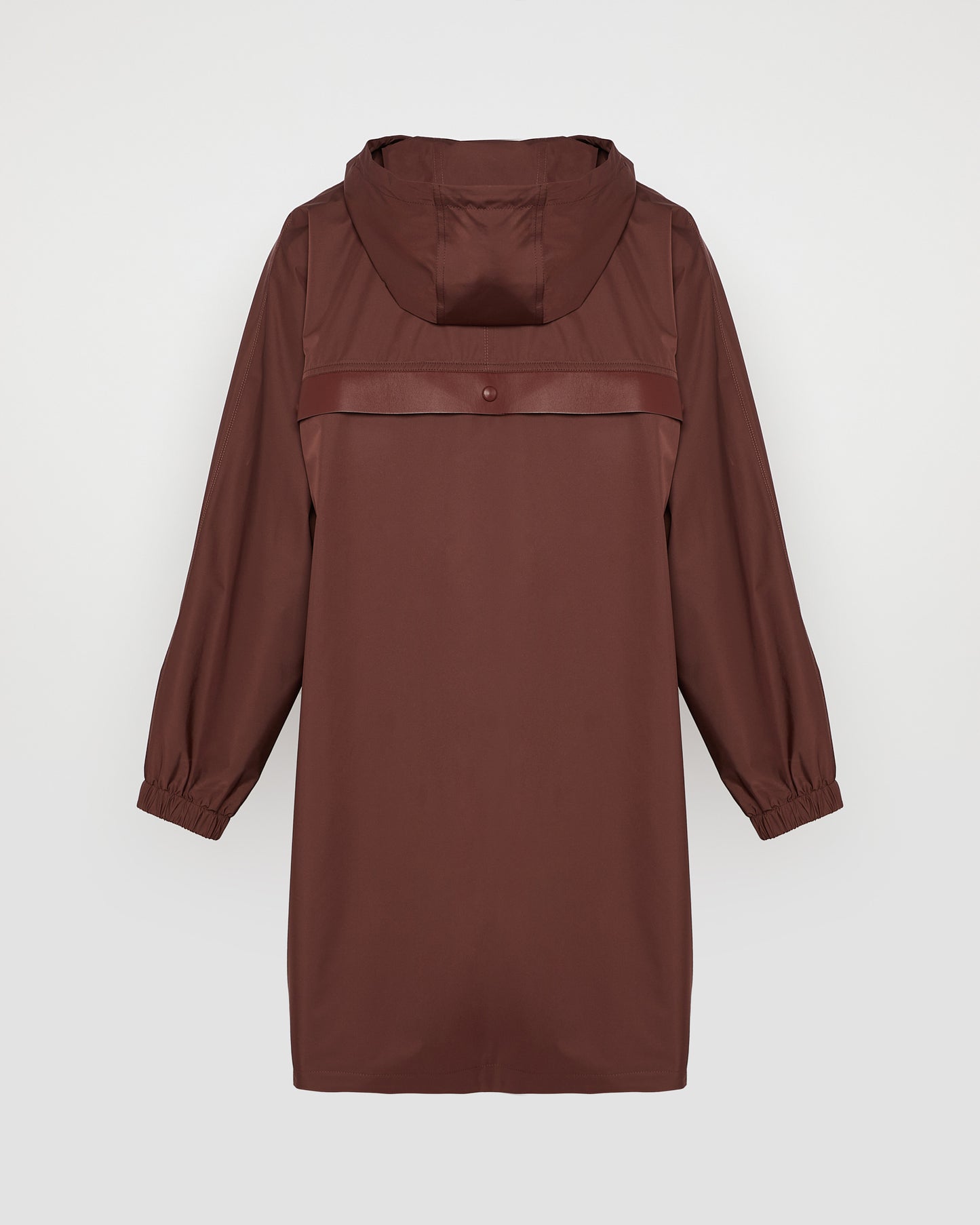Summer sale - Hooded coat in waterproof technical fabric -Yves Salomon - New spring summer collection