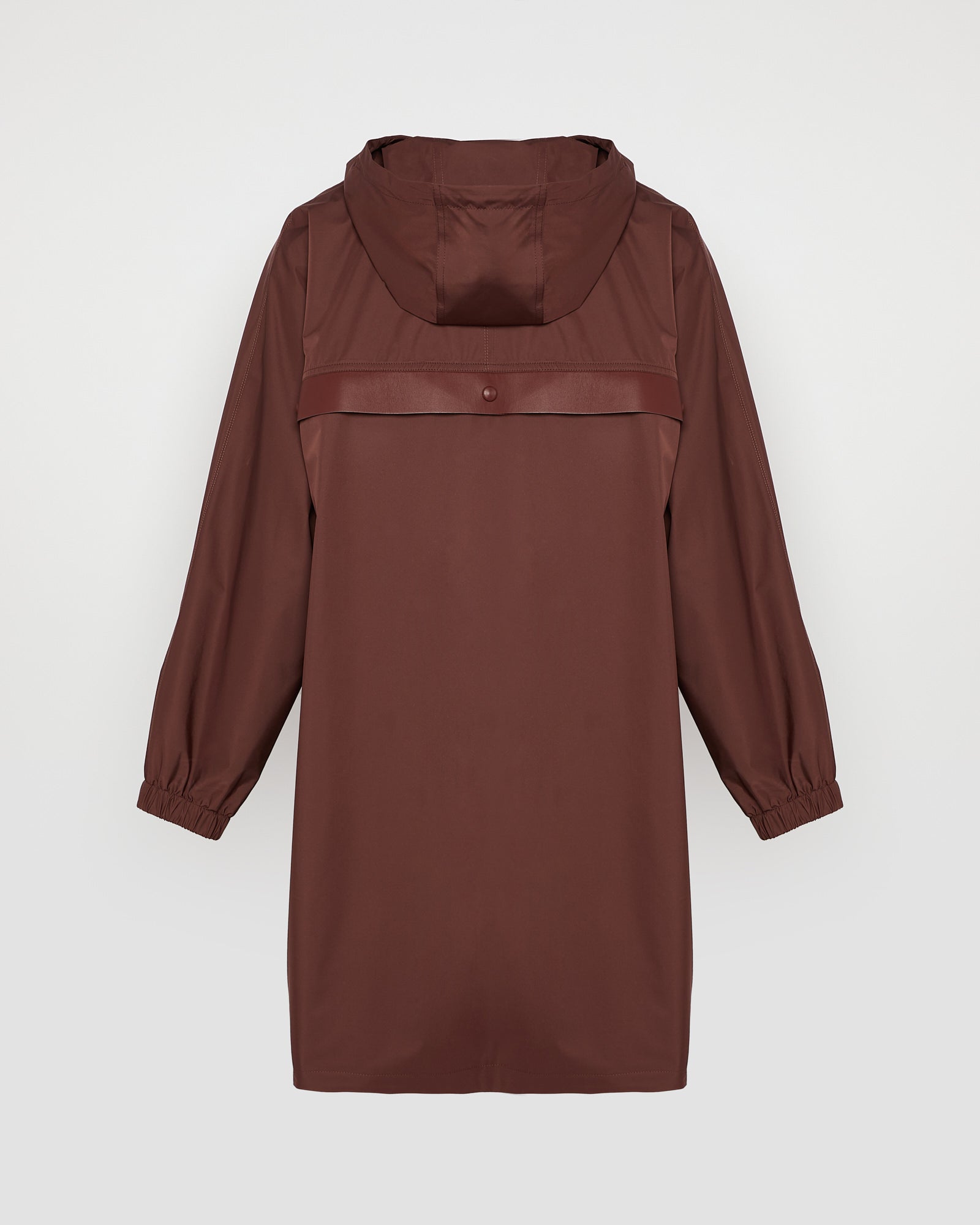 Summer sale - Hooded coat in waterproof technical fabric -Yves Salomon - New spring summer collection