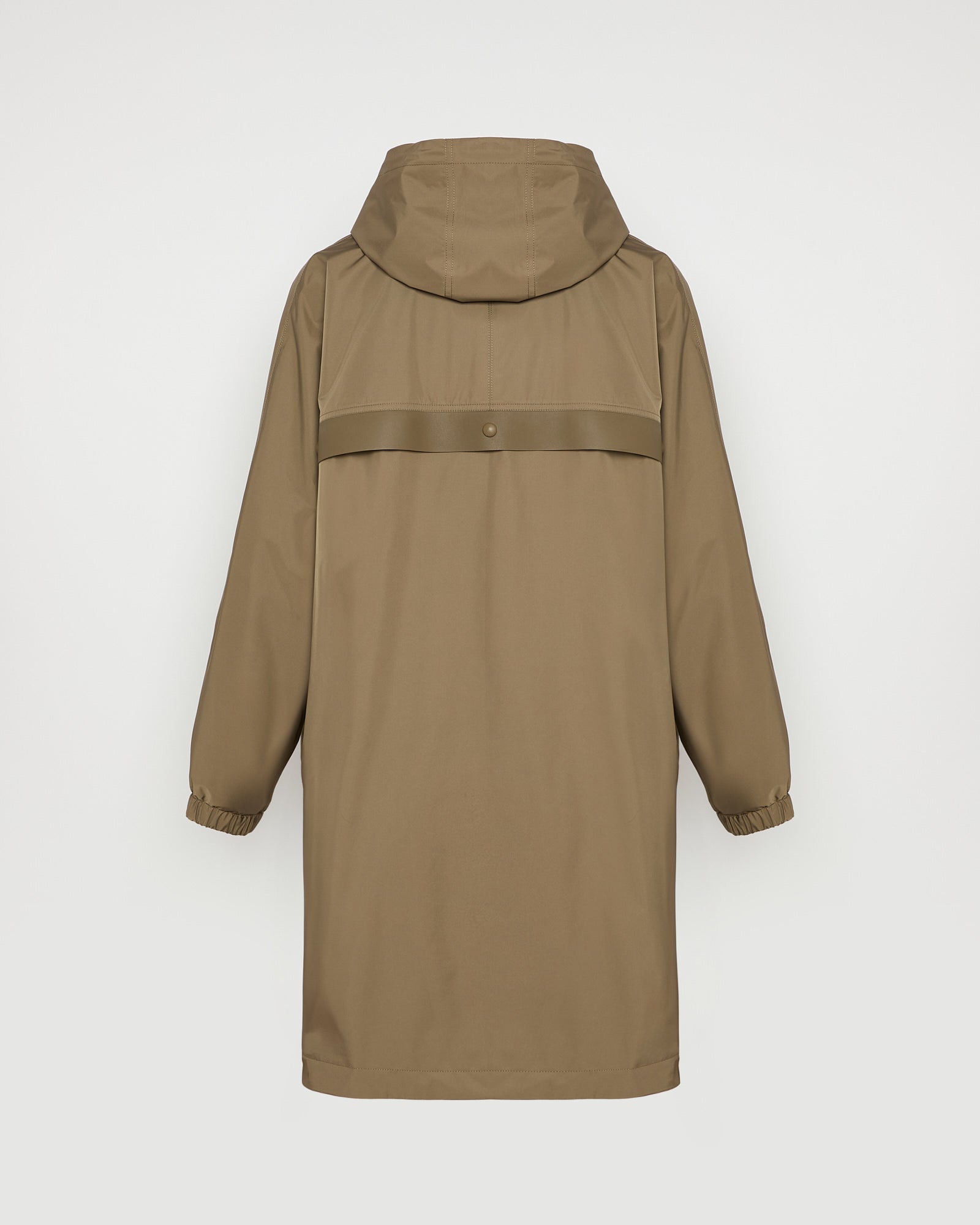 Hooded coat in waterproof technical fabric -Yves Salomon - New spring summer collection