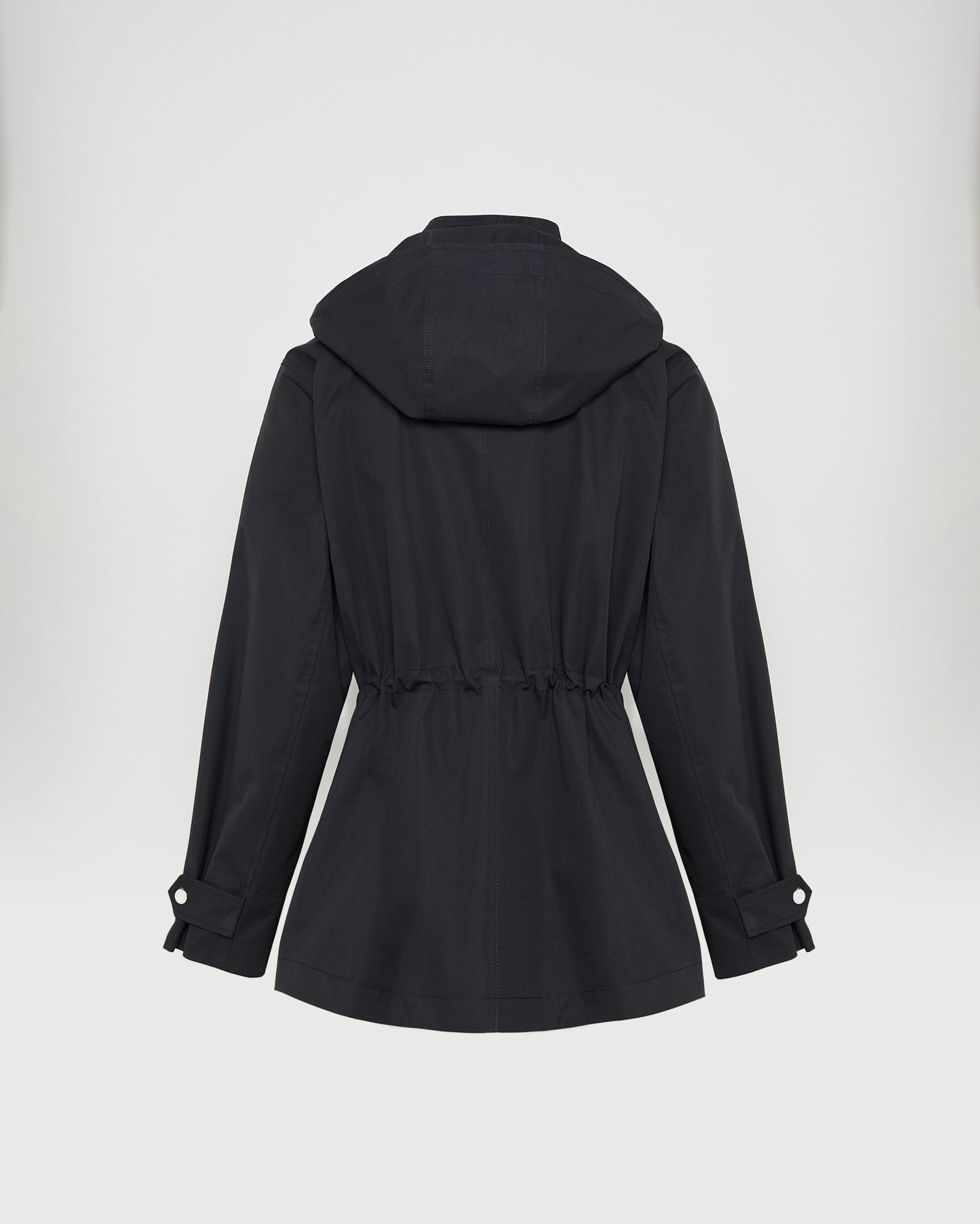 Safari parka in waterproof cotton-blend and leather -Yves Salomon - New spring summer collection