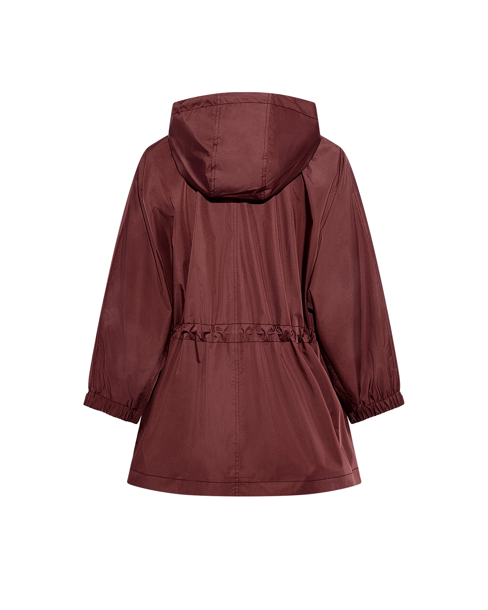 Waterproof technical fabric parka cape -Yves Salomon - New spring summer collection