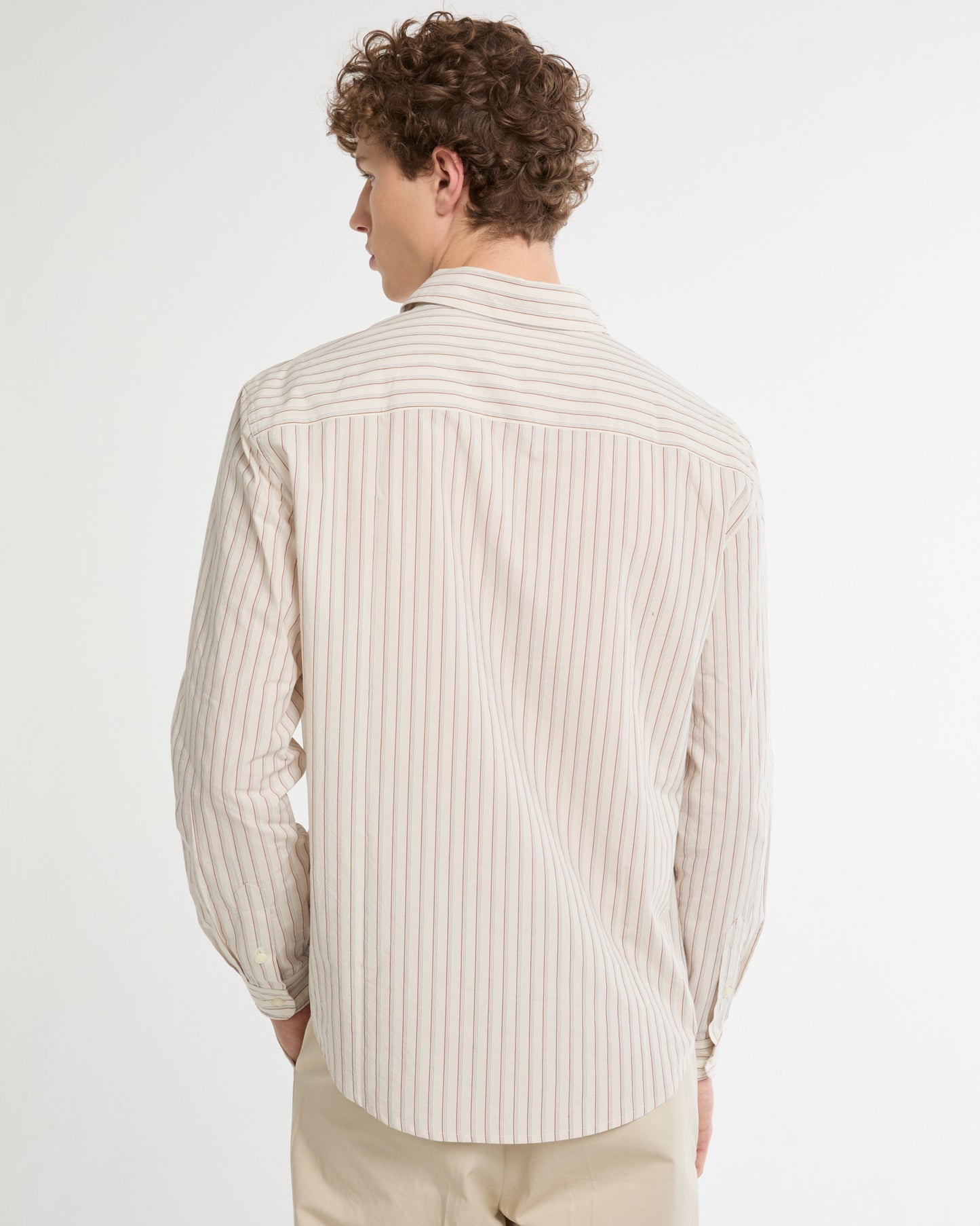 Summer sale - Cotton poplin shirt -Yves Salomon - New spring summer collection