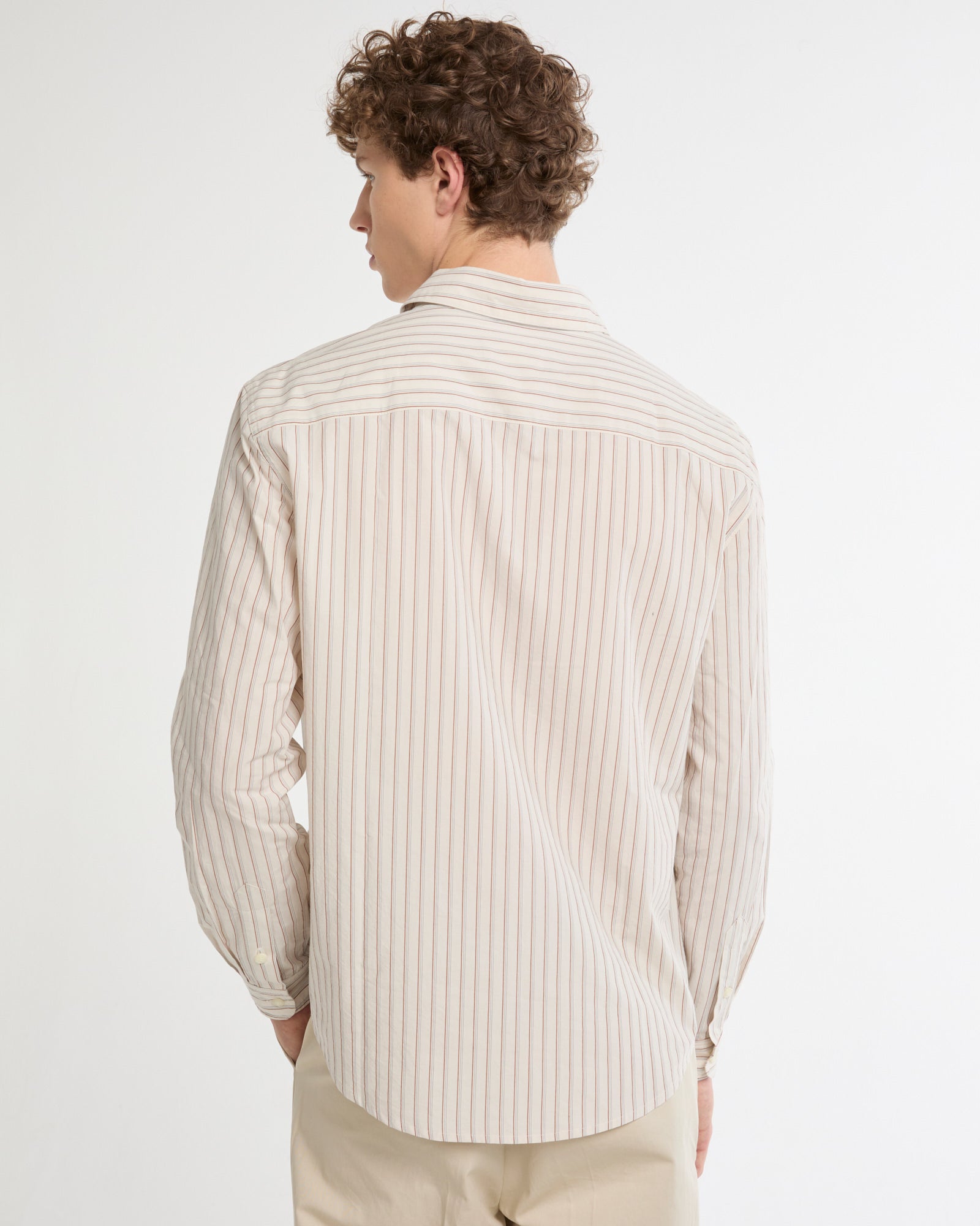 Summer sale - Cotton poplin shirt -Yves Salomon - New spring summer collection