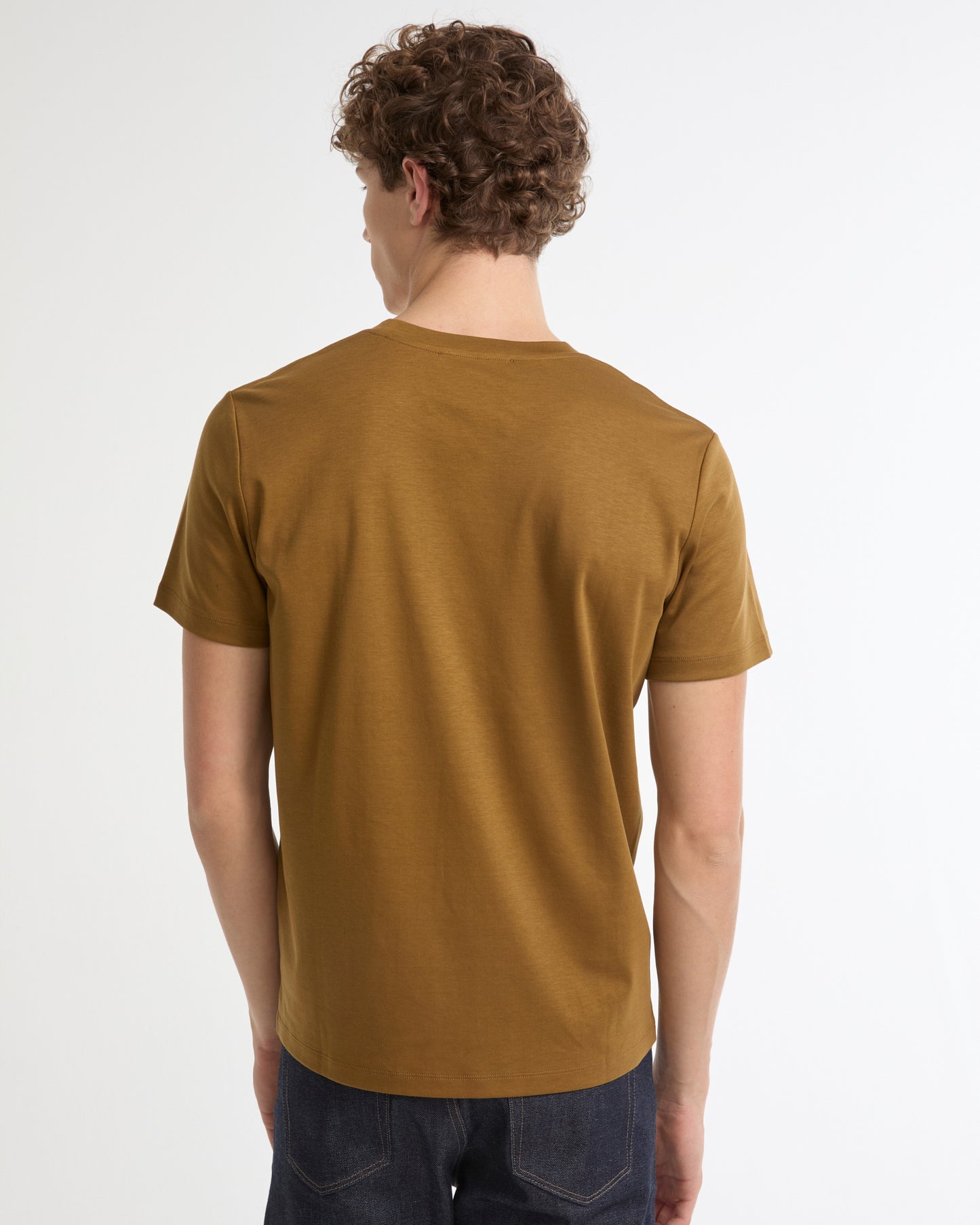 Summer sale - Cotton-silk interlock T-shirt -Yves Salomon - New spring summer collection