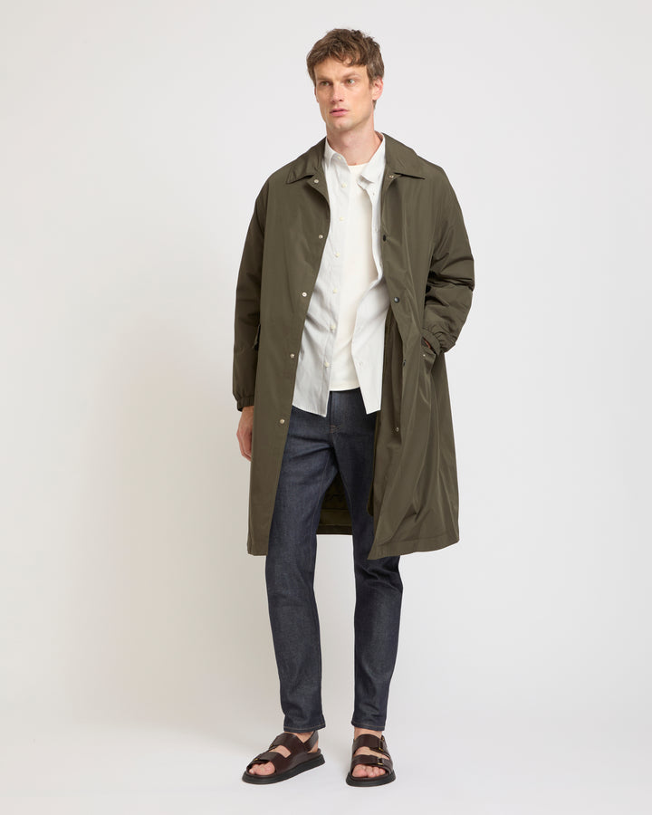 Waterproof technical fabric coat -Yves Salomon - New spring summer collection
