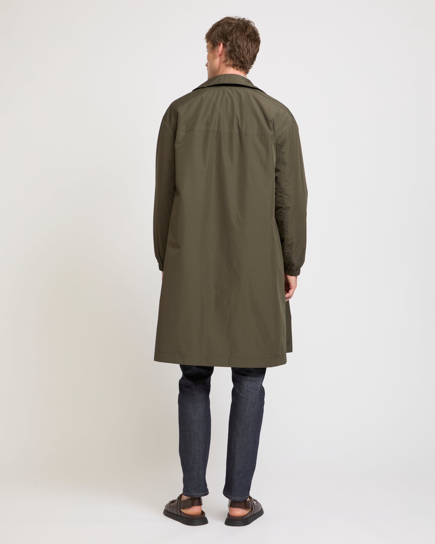 Waterproof technical fabric coat -Yves Salomon - New spring summer collection