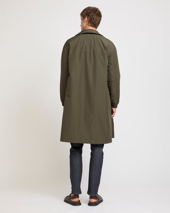 Waterproof technical fabric coat -Yves Salomon - New spring summer collection