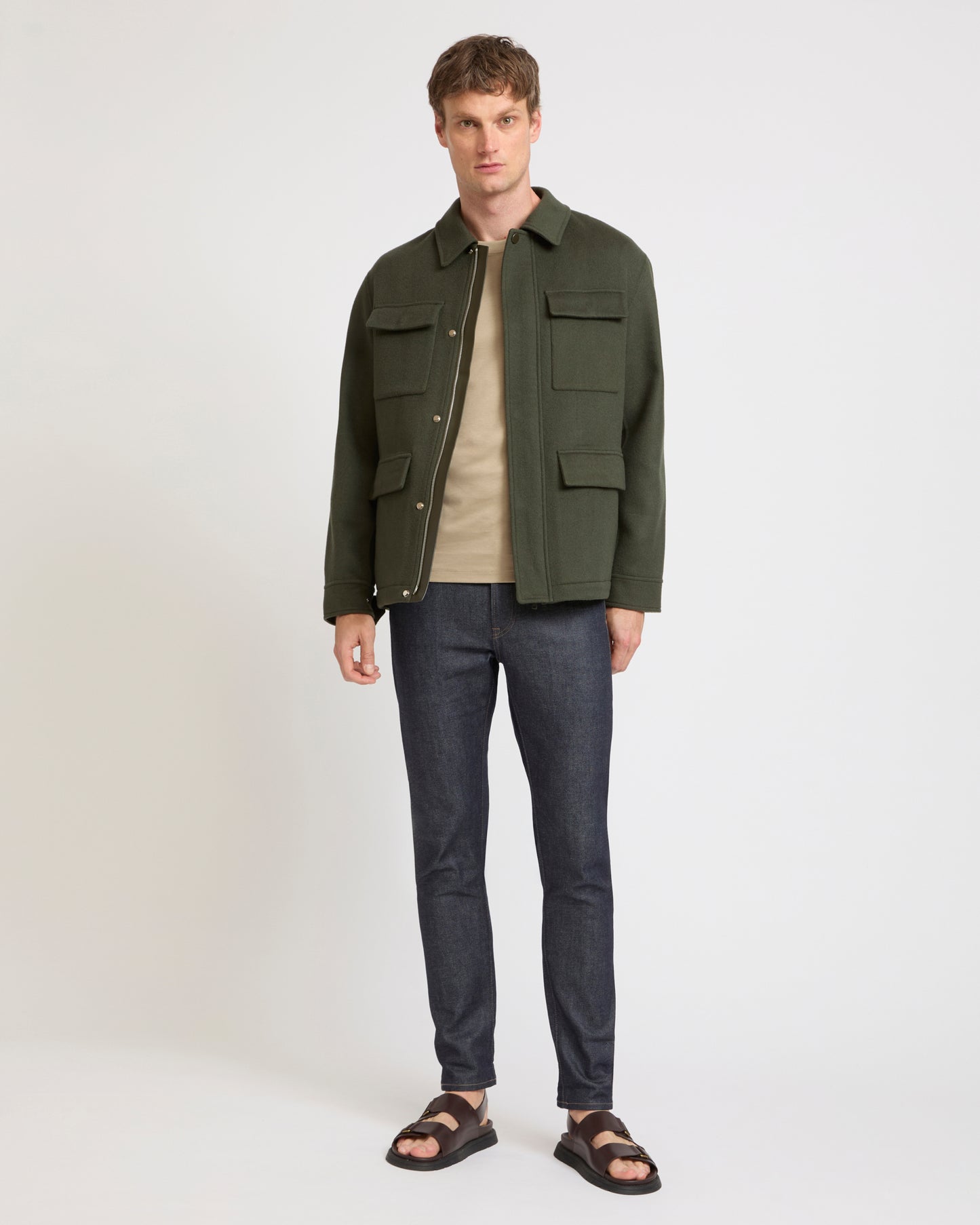 Double-sided cashmere jacket -Yves Salomon - New spring summer collection