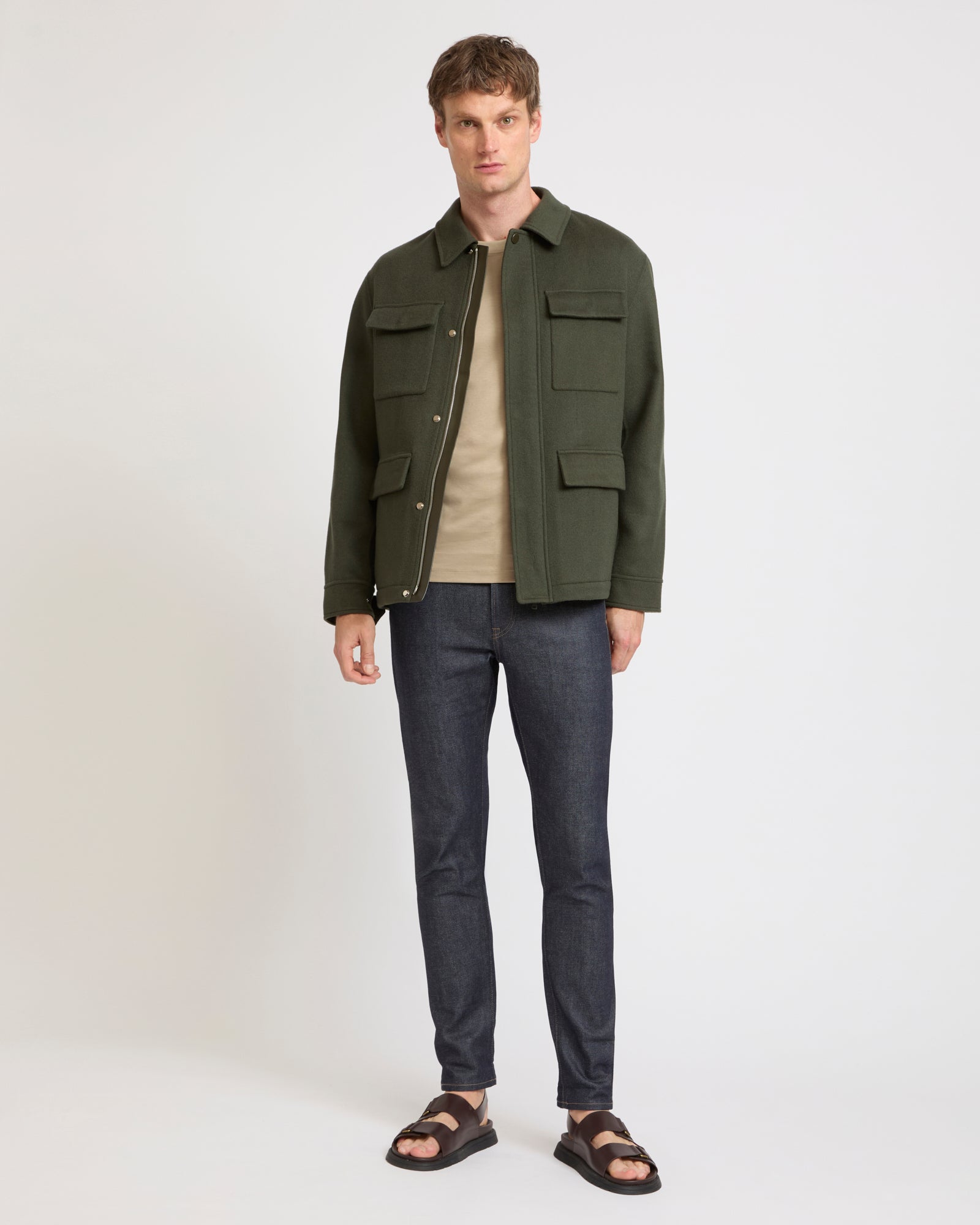 Double-sided cashmere jacket -Yves Salomon - New spring summer collection