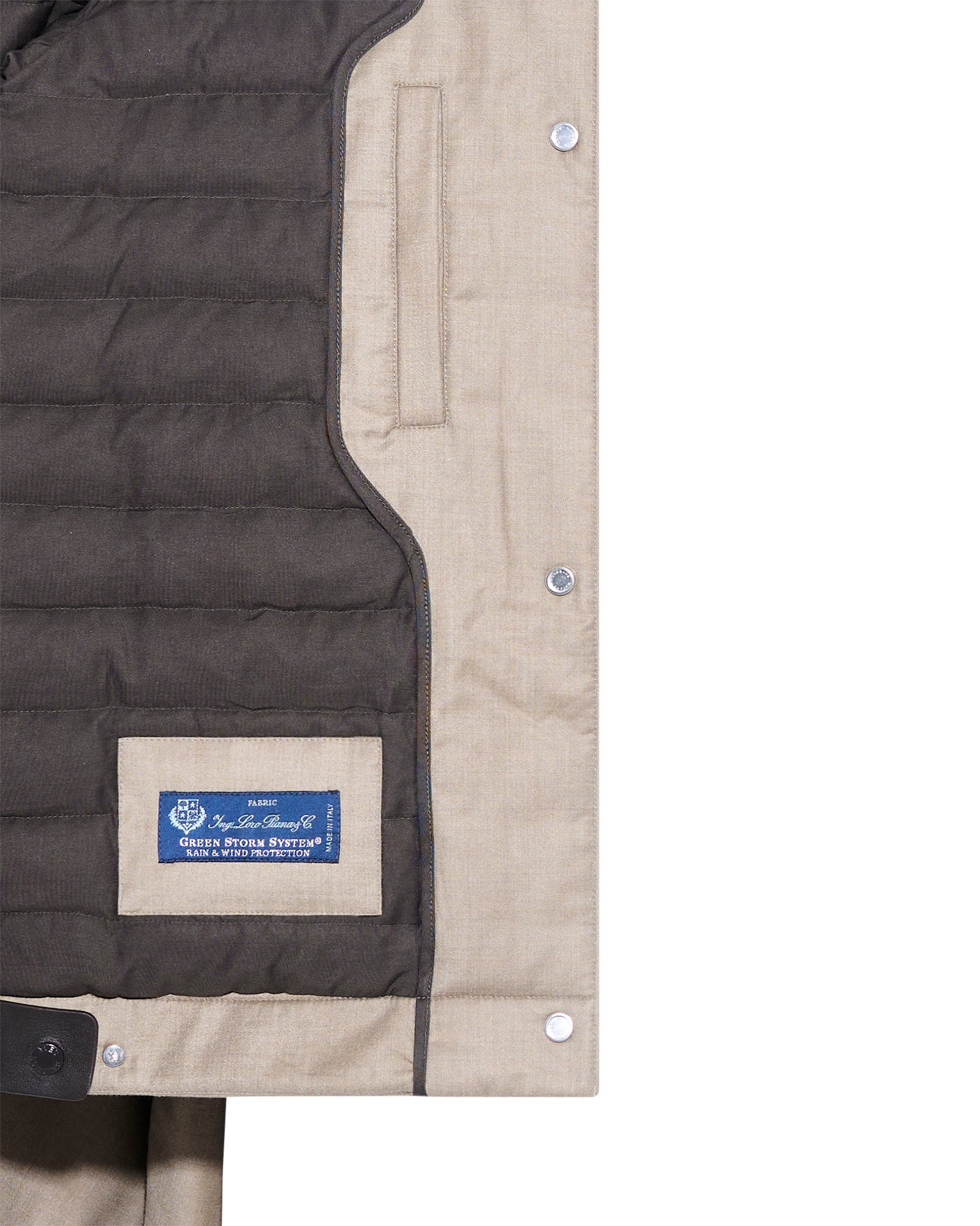 Loro Piana storm system fabric overshirt -Yves Salomon - New spring summer collection