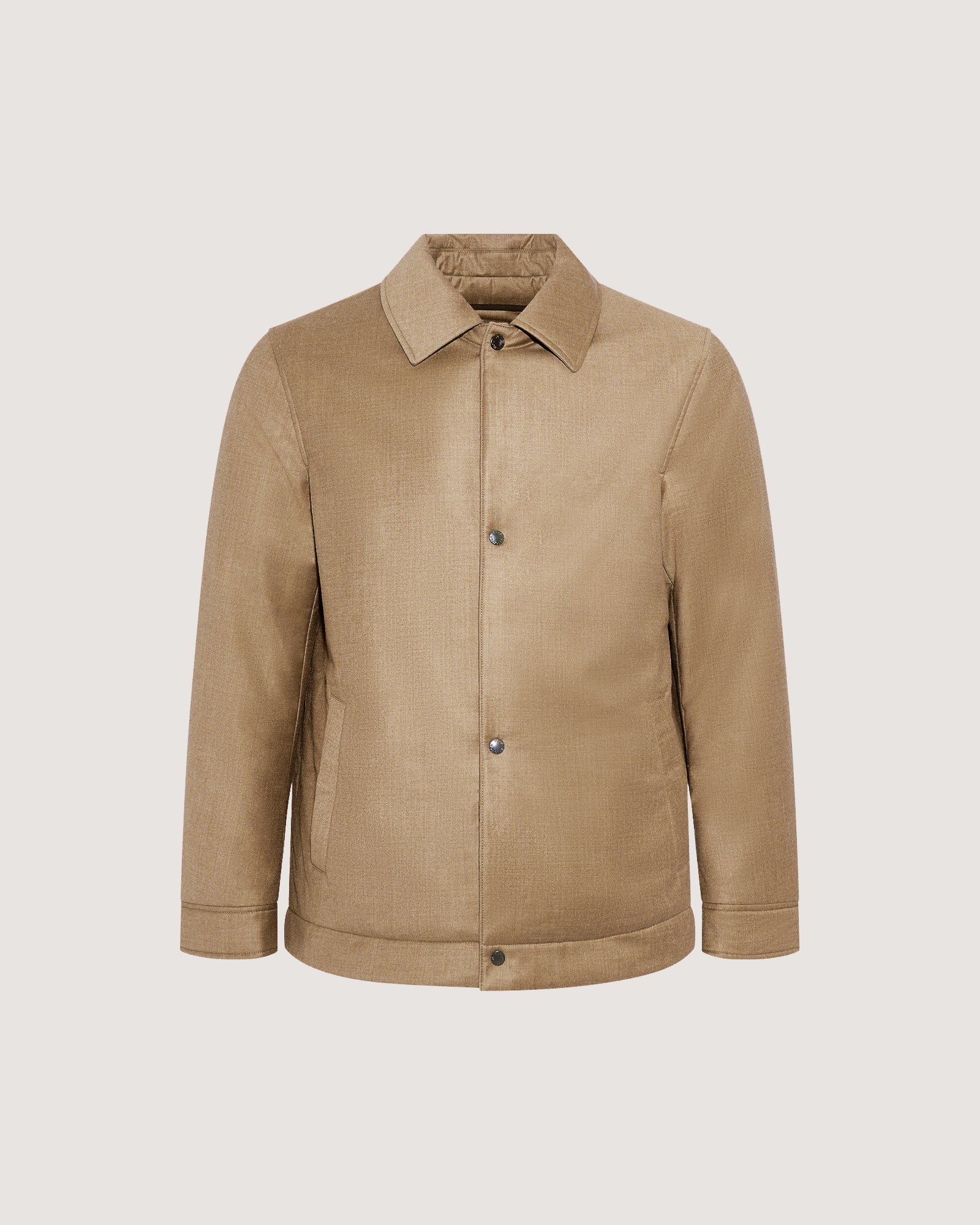 Loro Piana storm system fabric overshirt -Yves Salomon - New spring summer collection