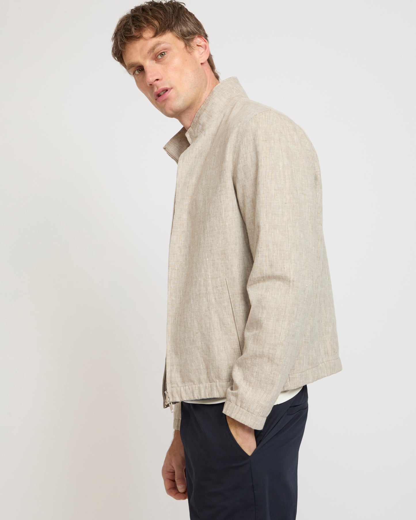Summer sale - Linen jacket -Yves Salomon - New spring summer collection