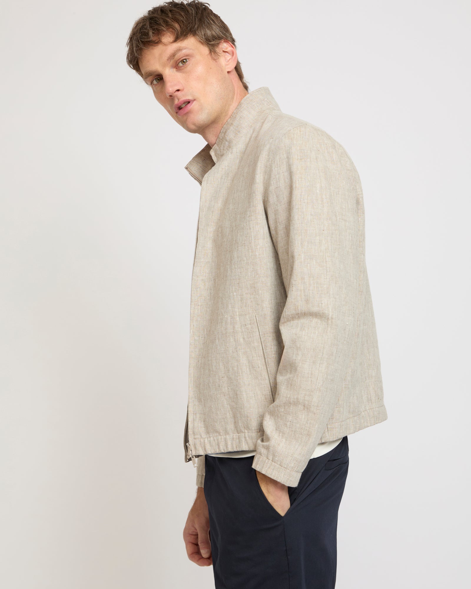 Summer sale - Linen jacket -Yves Salomon - New spring summer collection