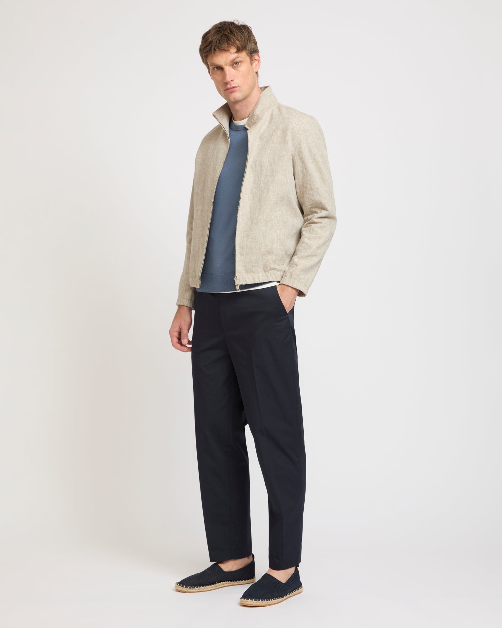 Summer sale - Linen jacket -Yves Salomon - New spring summer collection