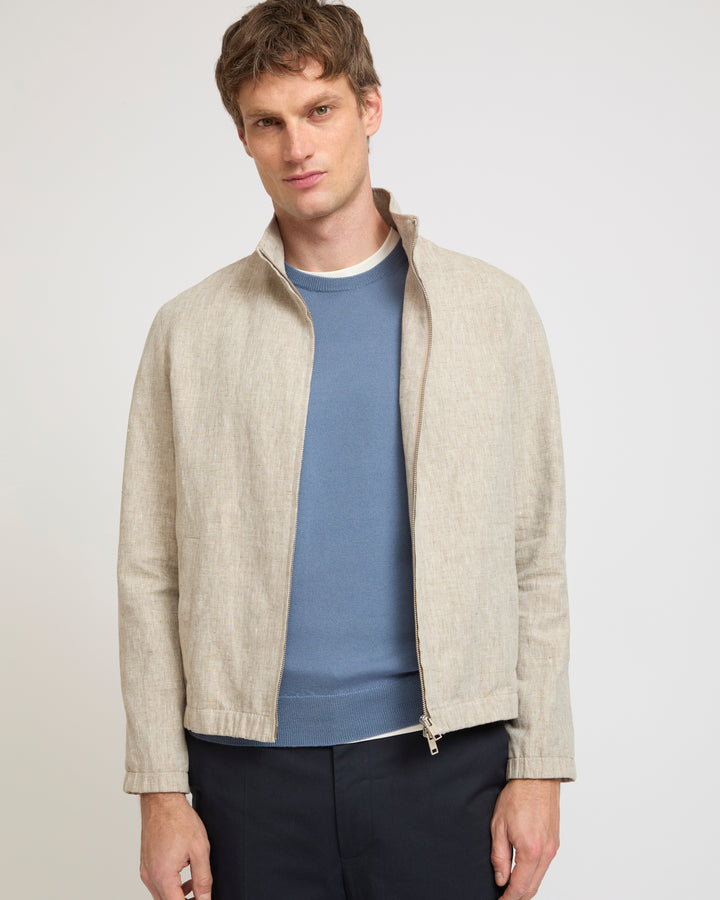 Linen jacket -Yves Salomon - New spring summer collection