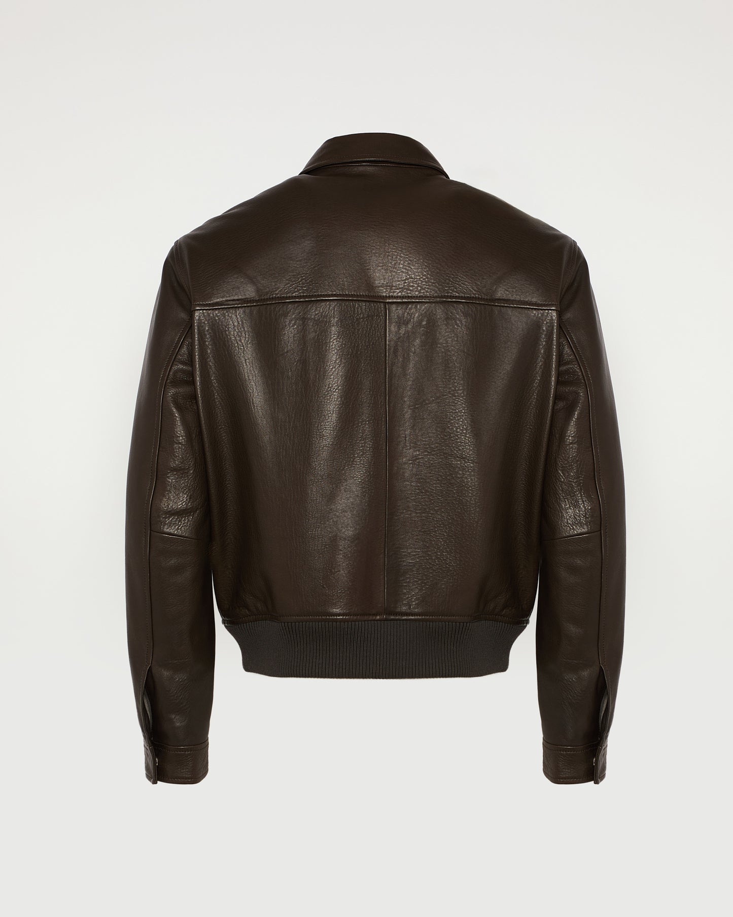 Aviator jacket in natural grain lamb leather -Yves Salomon - New spring summer collection