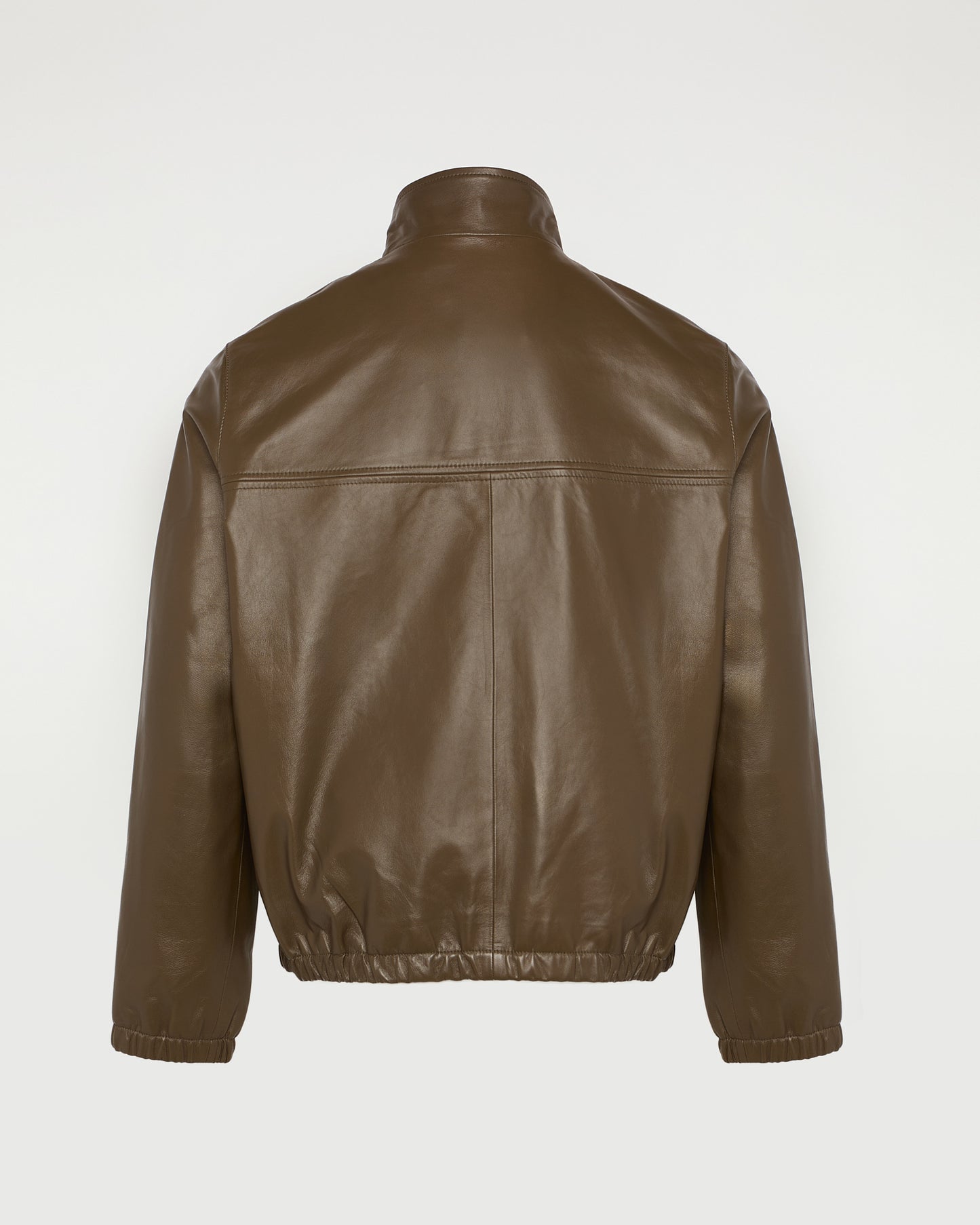 Zipped lambskin leather jacket -Yves Salomon - New spring summer collection